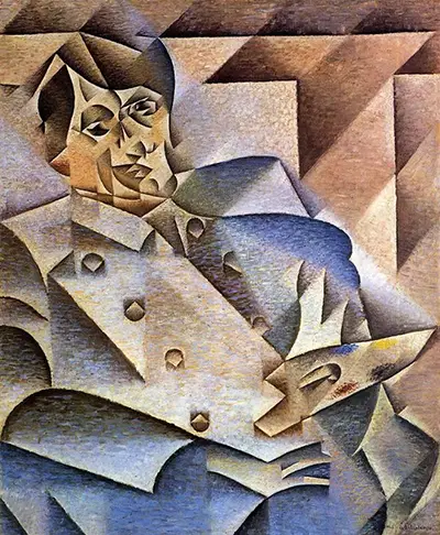 Portrait of Pablo Picasso Juan Gris